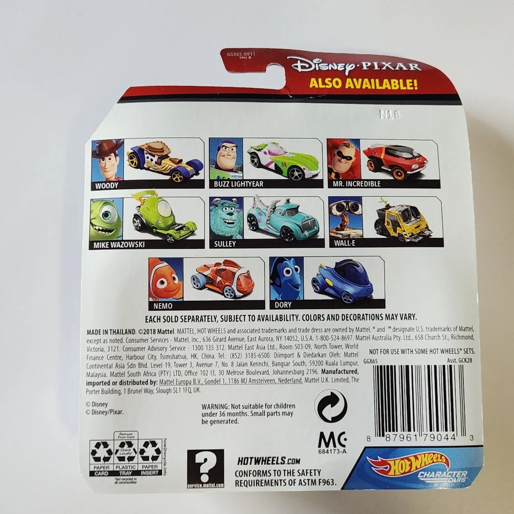 Mr. Incredible Hot Wheels Character Car - Picture 5 of 5